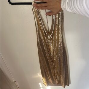 Gold Chain Mail Dress